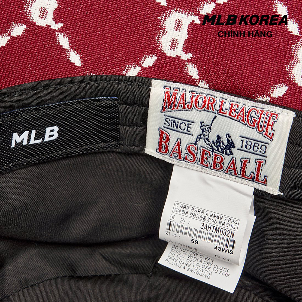 MLB - Nón bucket unisex Monogram 3AHTM032N-43WIS