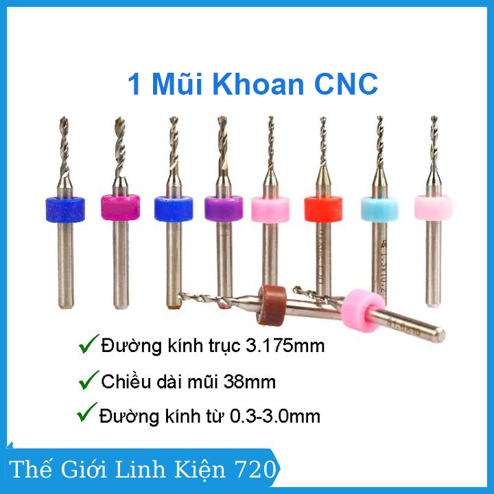 Mũi Khoan CNC ( 01 CHIẾC )