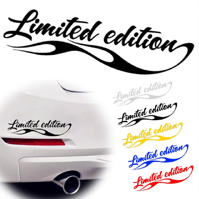 Tem decal Limited edition dán trang trí xe S066
