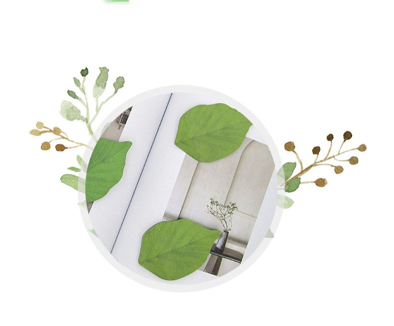 GIẤY NOTE GHI CHÚ HÌNH CHIẾC LÁ - GIẤY NOTE SÁNG TẠO