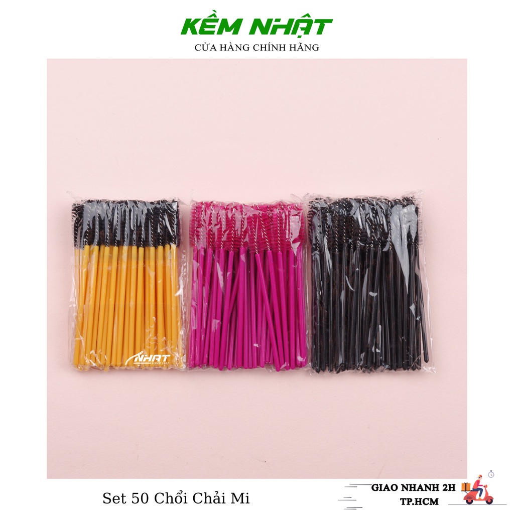Set 50 chổi chải mi