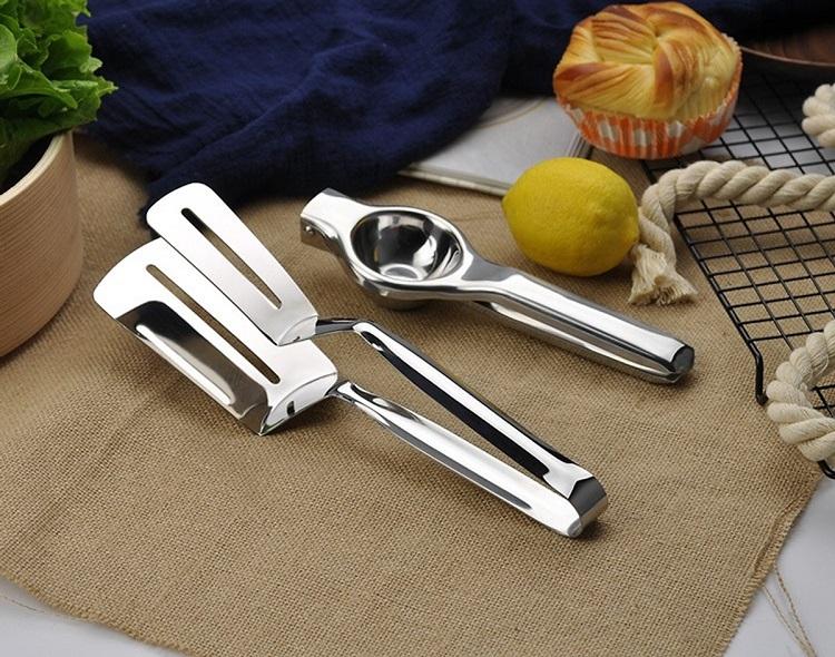 Kẹp gắp thức ăn inox 304 - 26cm