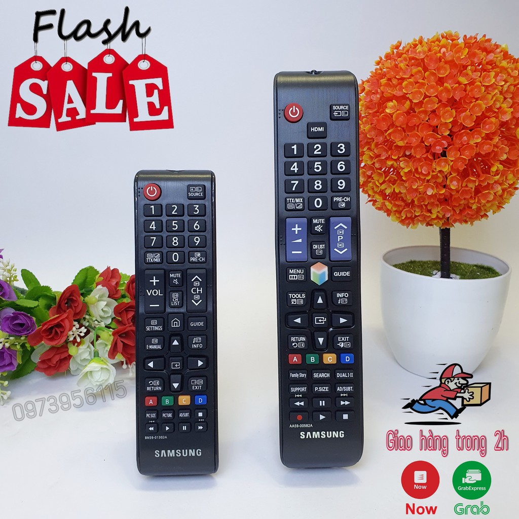 Điều khiển, remote tivi samsung smart