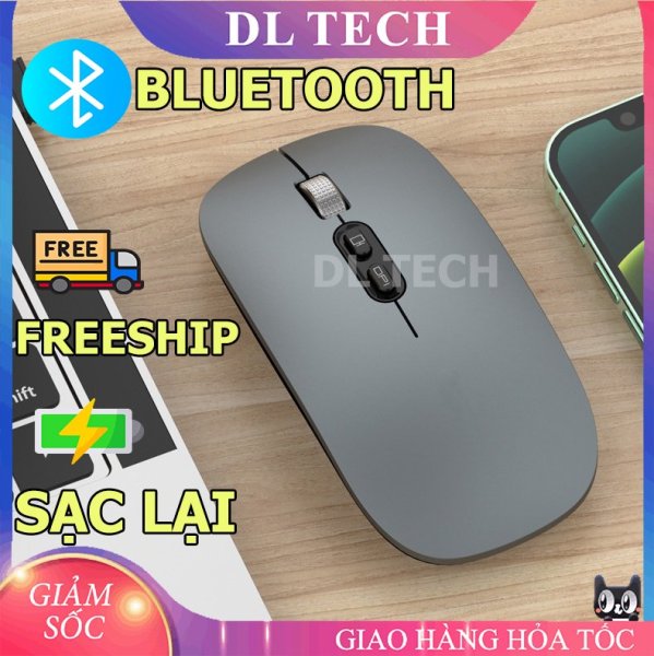 Bảng giá Chuột Bluetooth không dây kiêm Wireless 2 chế độ M103, sạc lại cho máy tính laptop macbook máy tính bảng ipad DL TECH Phong Vũ