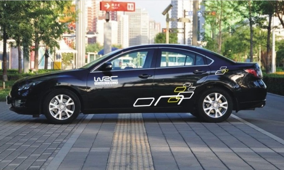 [HCM]Tem dán sườn xe ô tô phong cách thể thao TX012