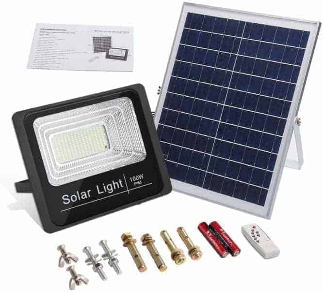 Bóng đèn năng lượng mặt trời 100w (207 chip LED)
