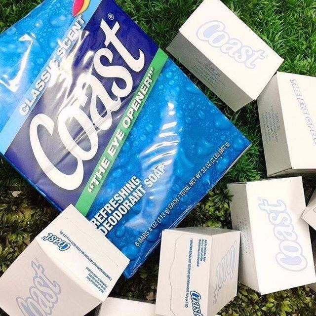 Xài bông cục sát khuẩn sạch da coast 113g