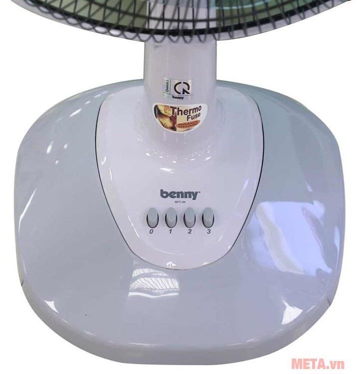 Quạt bàn Benny BFT46G (màu ghi)