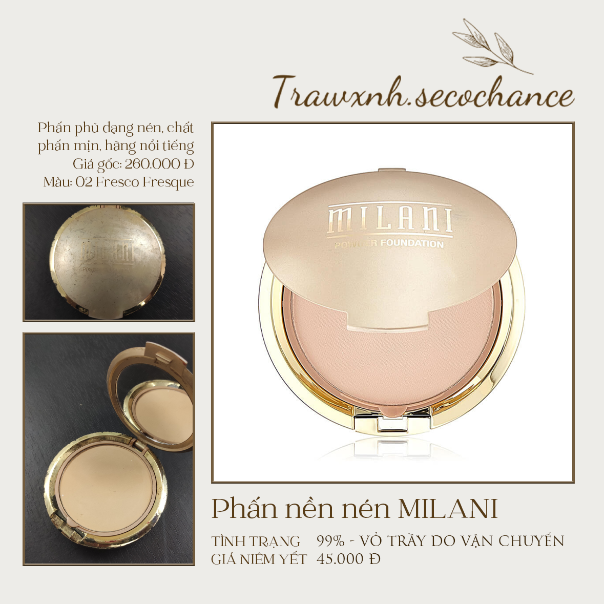 (THANH LÝ) PHẤN PHỦ HIGHEND - AUTH GIÁ RẺ