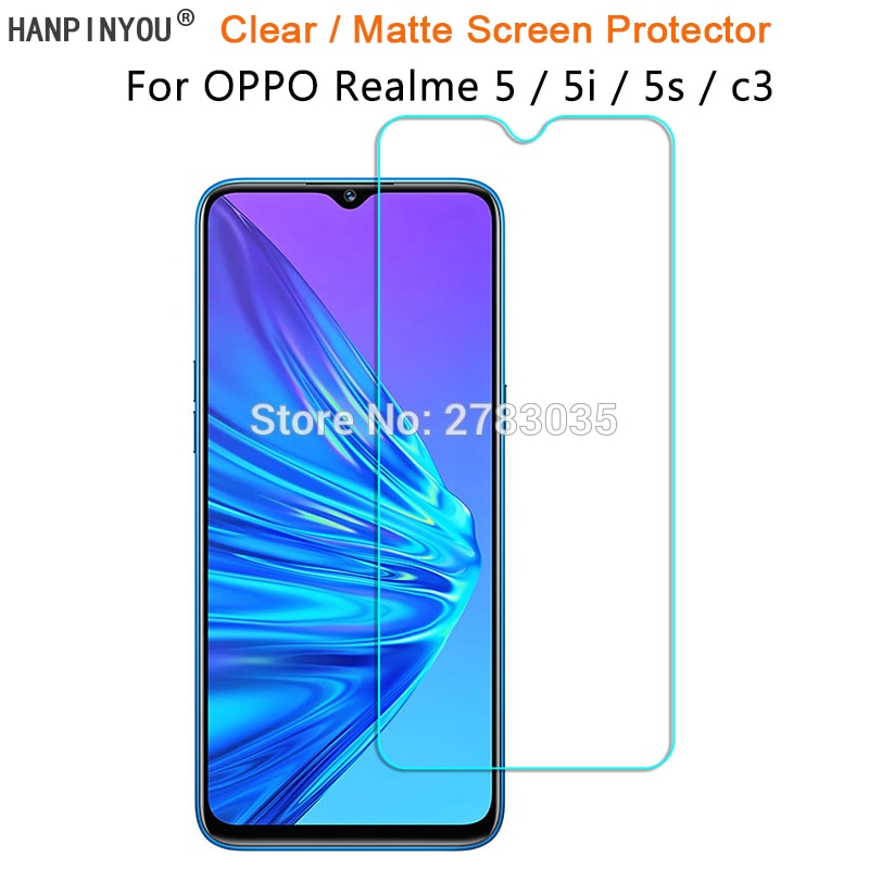 Miếng dán kính cường lực cho realme 5i, dán màn hình realme