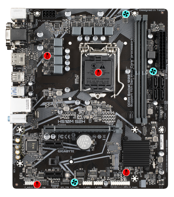 MAINBOARD GIGABYTE H510M-H - HÀNG CHÍNH HÃNG
