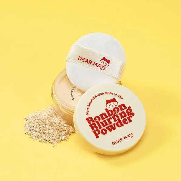 Phấn Phủ Kiềm Dầu Dear May Bonbon Blurring Powder, California Cherry (5g/12g)