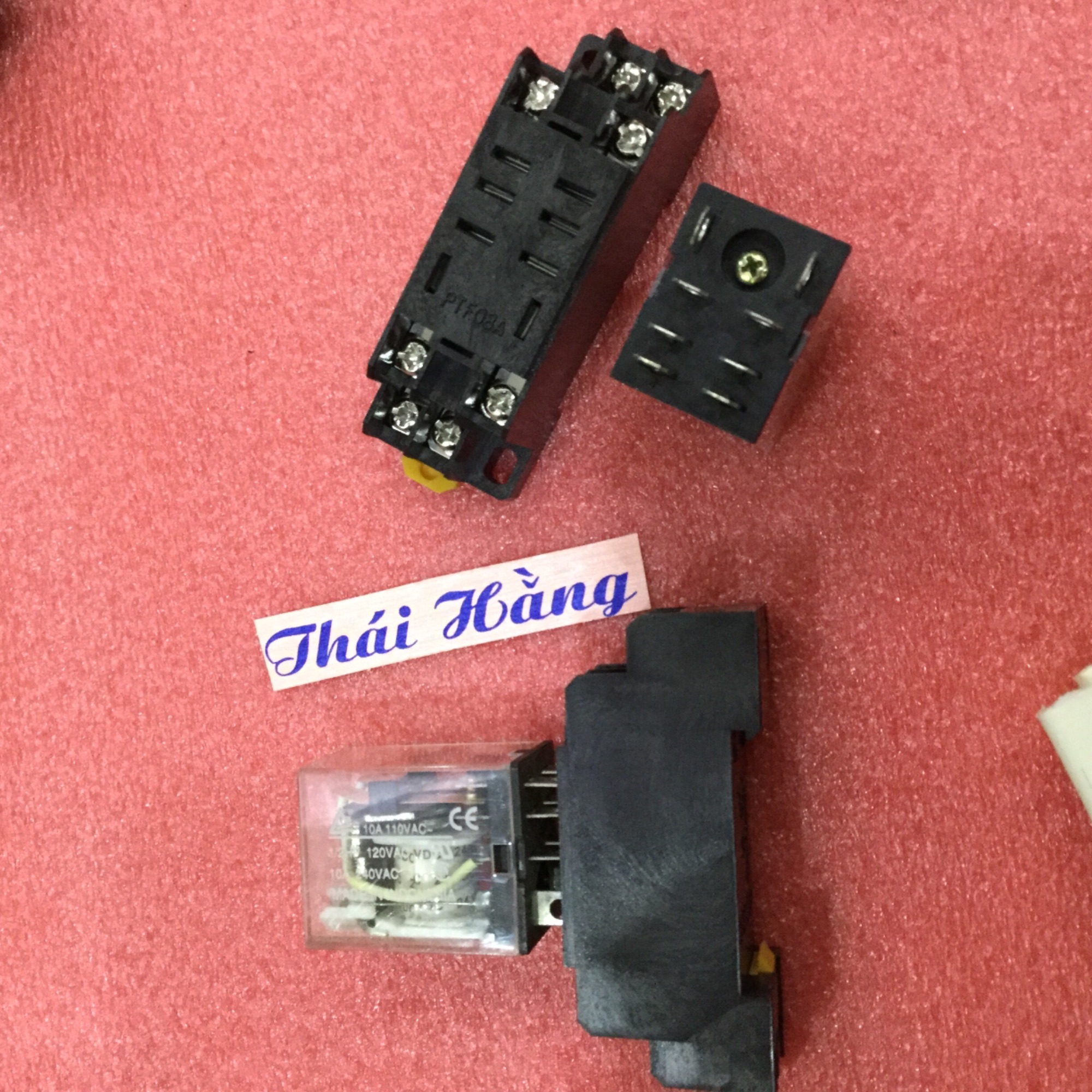 Rơ le 24 v /8 chân giá cho 2 bộ