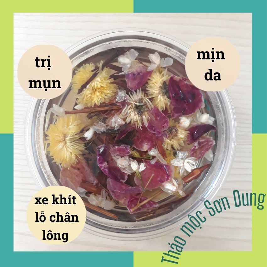 Xông Mặt Thảo Mộc, gói dùng 1 lần