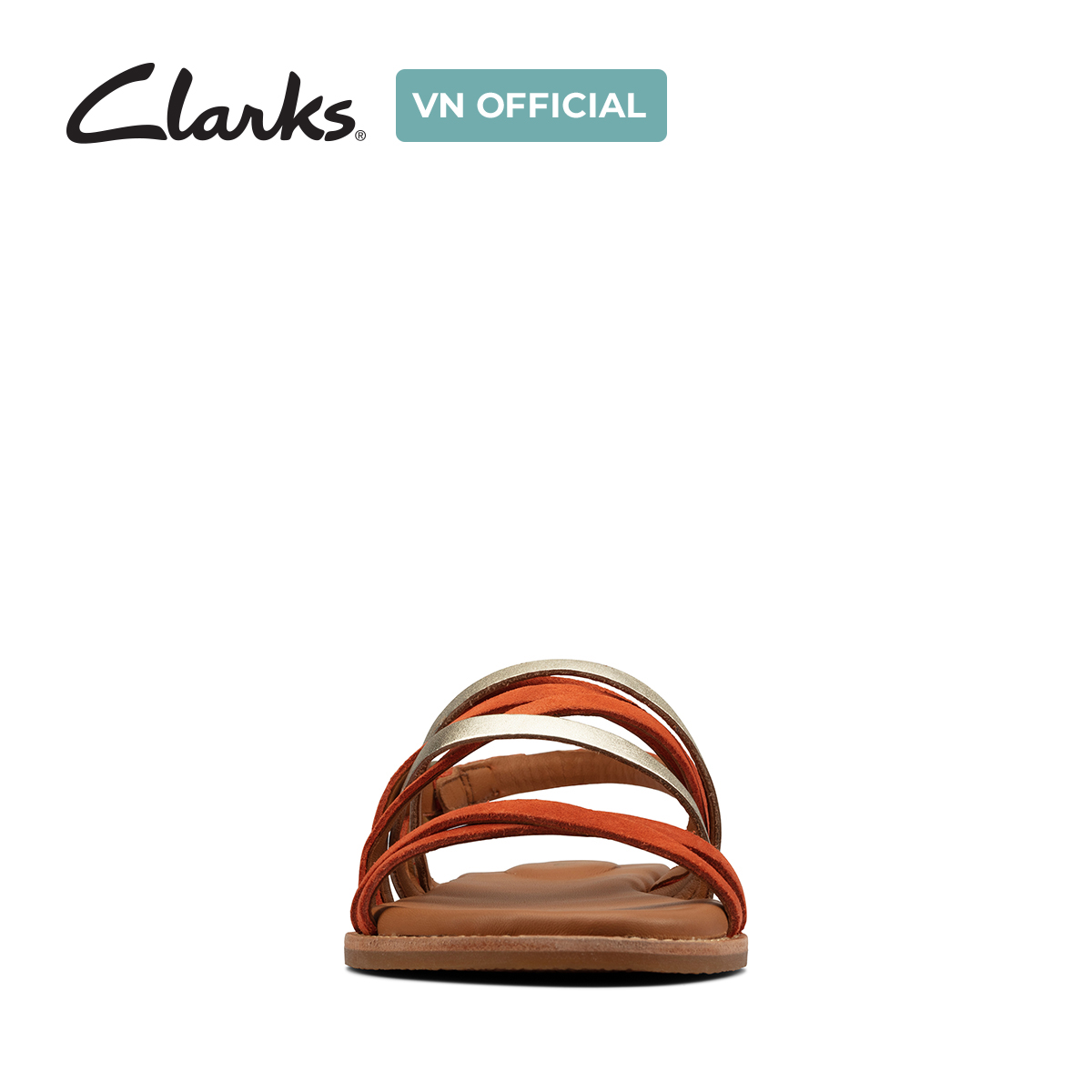 Giày Sandal Da Nữ Clarks - Karsea Ankle