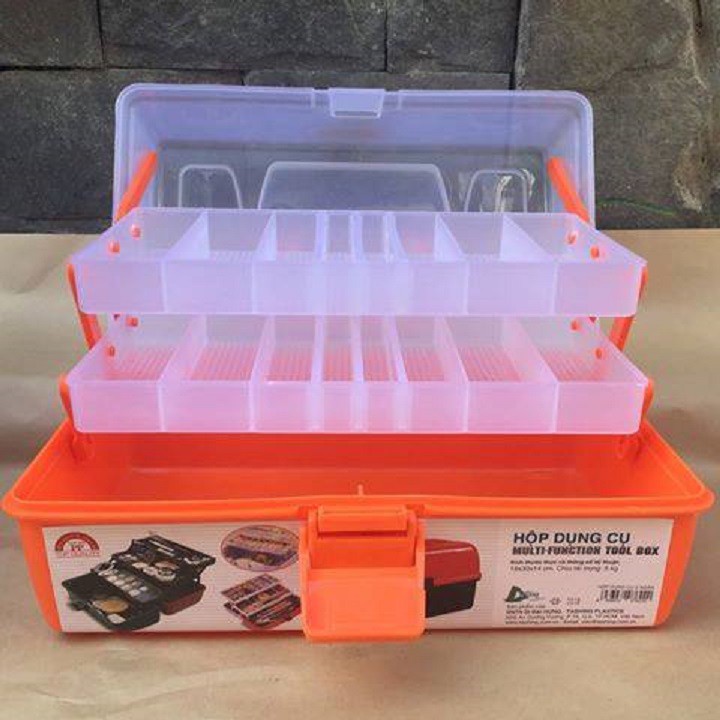 [HCM]Hộp đựng dụng cụ đa năng 2 ngăn