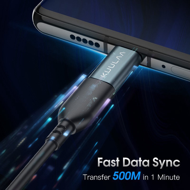 Đầu Chuyển Đổi KUULAA Từ Type C Sang Micro Usb Otg