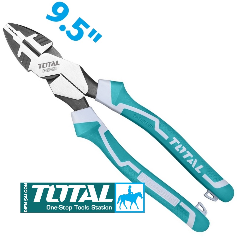 Bộ 3 kìm điện kìm cắt kìm nhọn total tht2k0301s