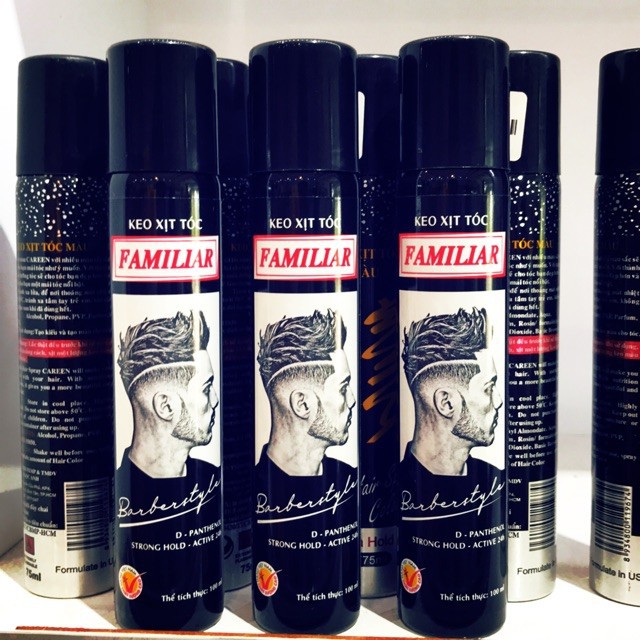 Keo xịt tóc cứng Familiar 100ml