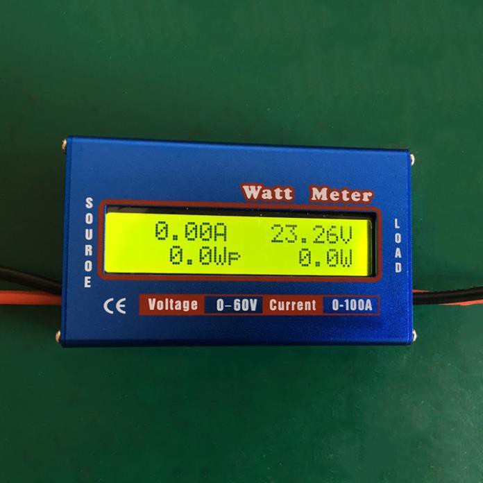 [VỎ NHÔM] Đồng Hồ Đo Vôn,Ampe,Công Suất Watt Meter 100A