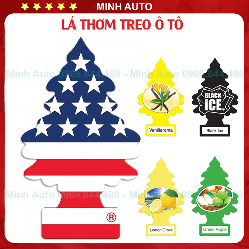 CÂY THÔNG THƠM TREO XE XỊN XÒ