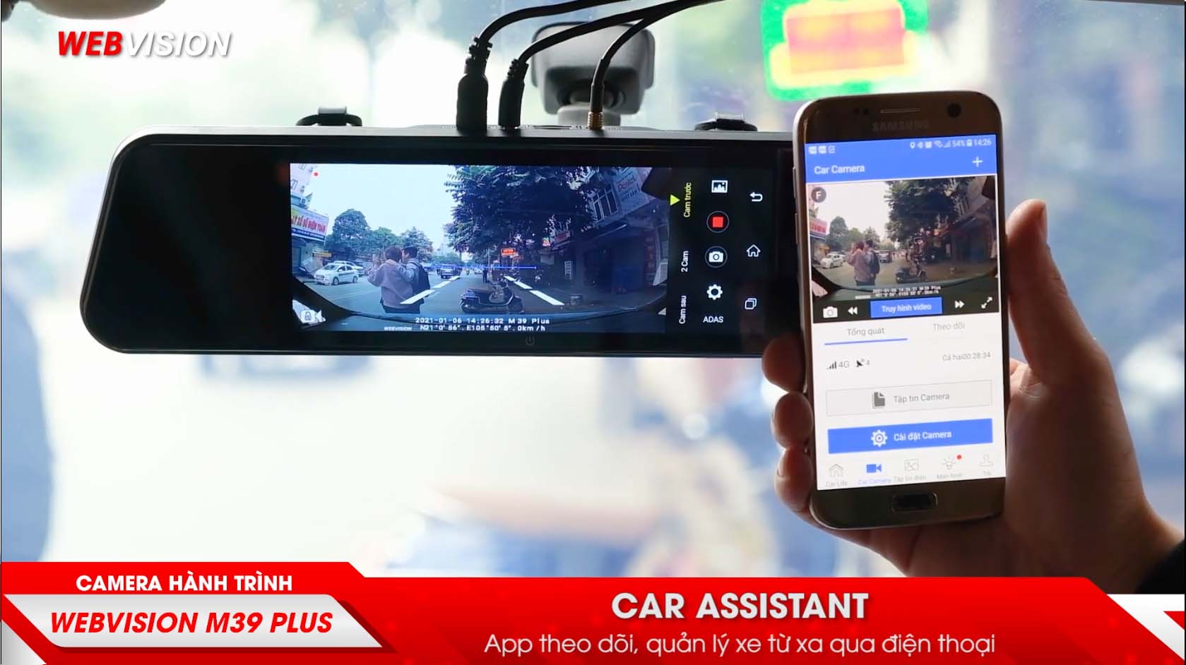Camera hành trình Webvision M39 Plus