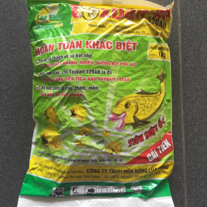 diệt ốc Sên , ốc Bươu Vàng Toxbait 200gr