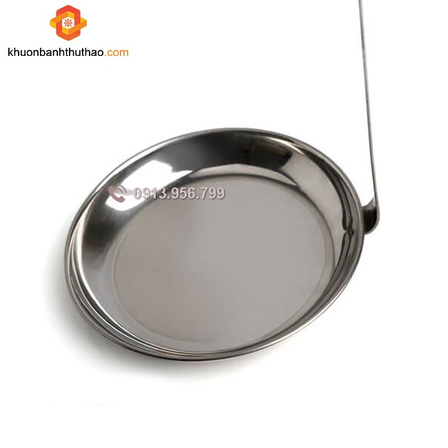 Khuôn inox làm bánh tôm 16cm