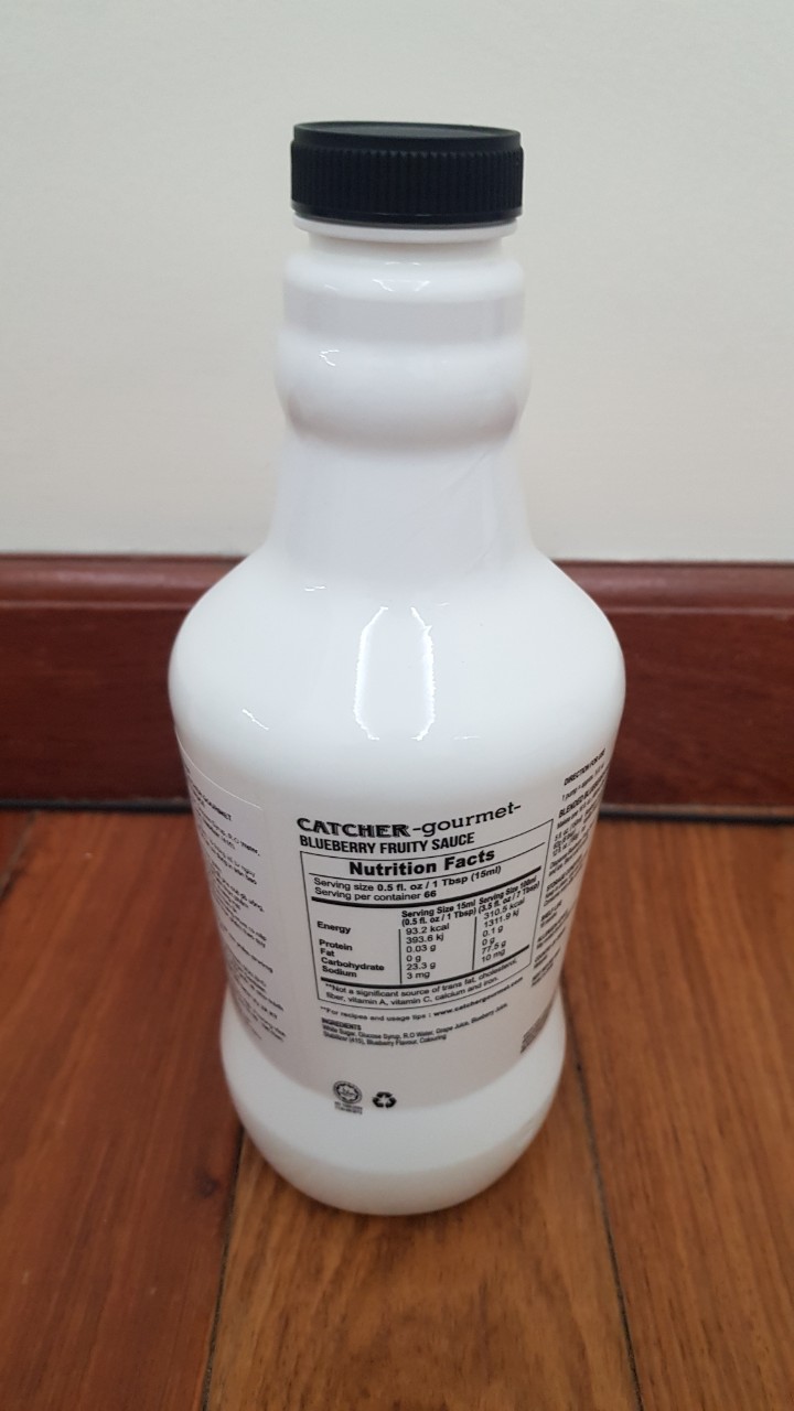 Sốt Việt Quất - Bluebery Fruity Sauce 1 lít (1.3 kg)