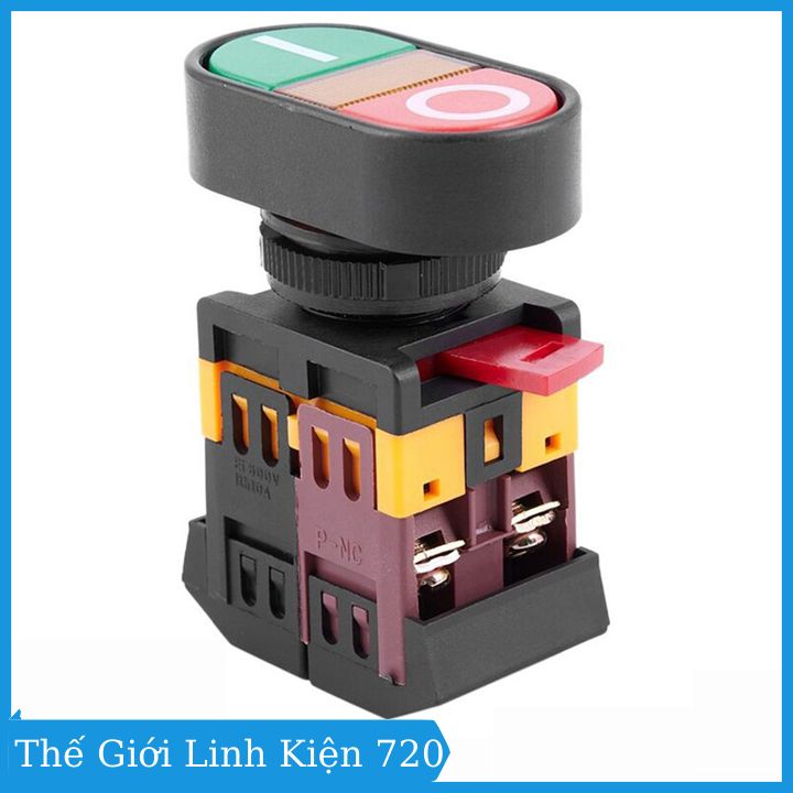 Nút Nhấn Đề Kép APBB - 22&25N 600V-10A