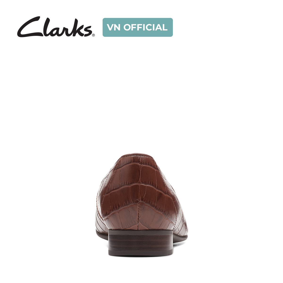 Giày Lười Da Nữ Clarks - Un Blush Ease