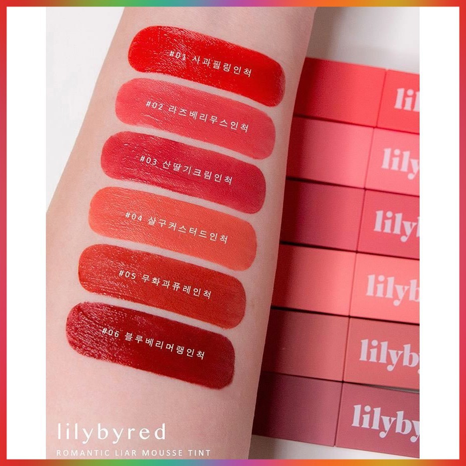 Son kem lì Lilybyred (LILYBYRED ROMANTIC LIAR MOUSSE TINT)  PICKO
