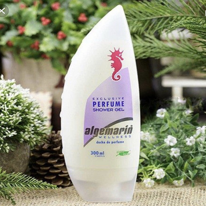 [SALE THÁNG 11 - COMBO 2 CHAI] Sữa tắm cá ngựa hương nước hoa Đức Algemarin Perfume 300ml siêu thơm, cấp ẩm, mềm mịn cho da - Thanh Hung Cosmetics