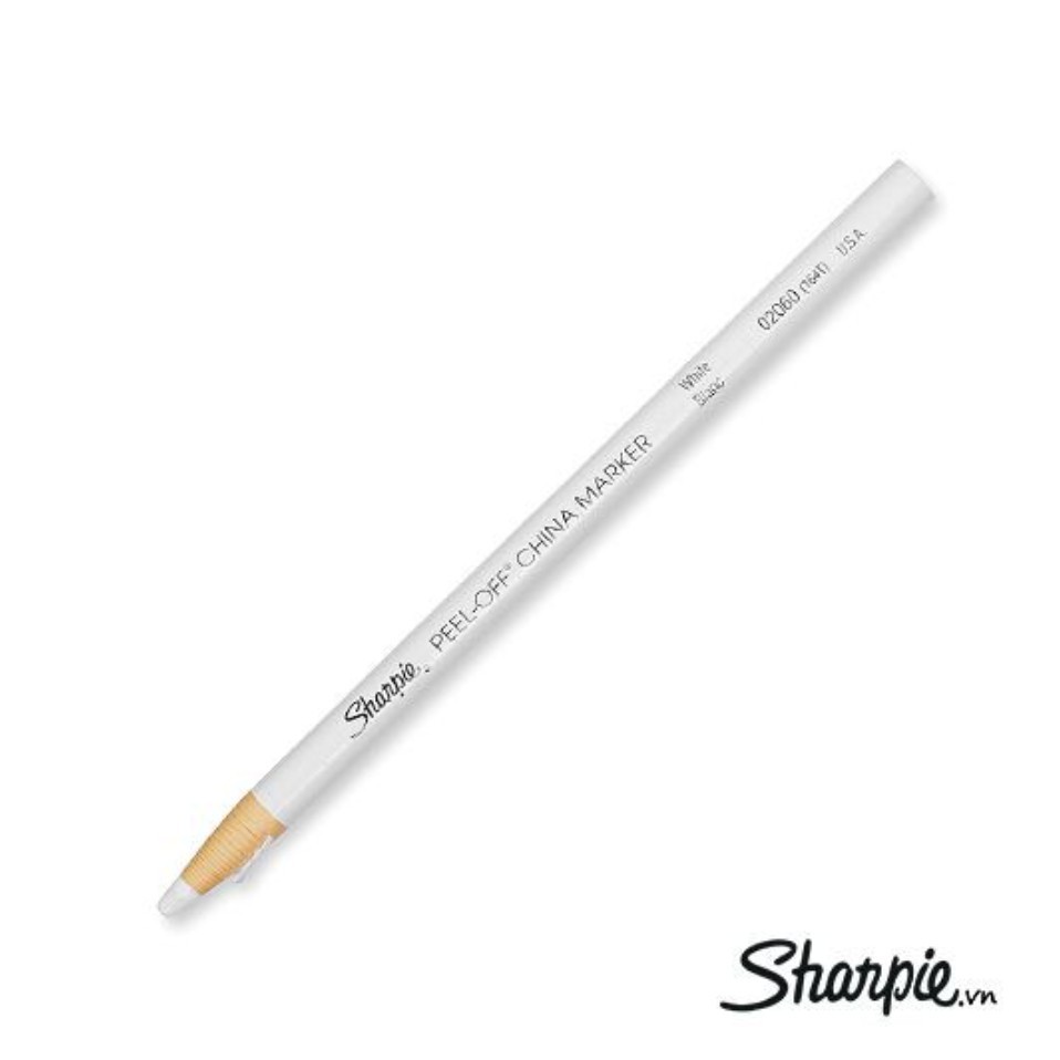 CHÌ ĐÁ  Chì Kẻ Mày Không Trôi- SHARPIE PRo - Đen Đỏ Trắng-USA