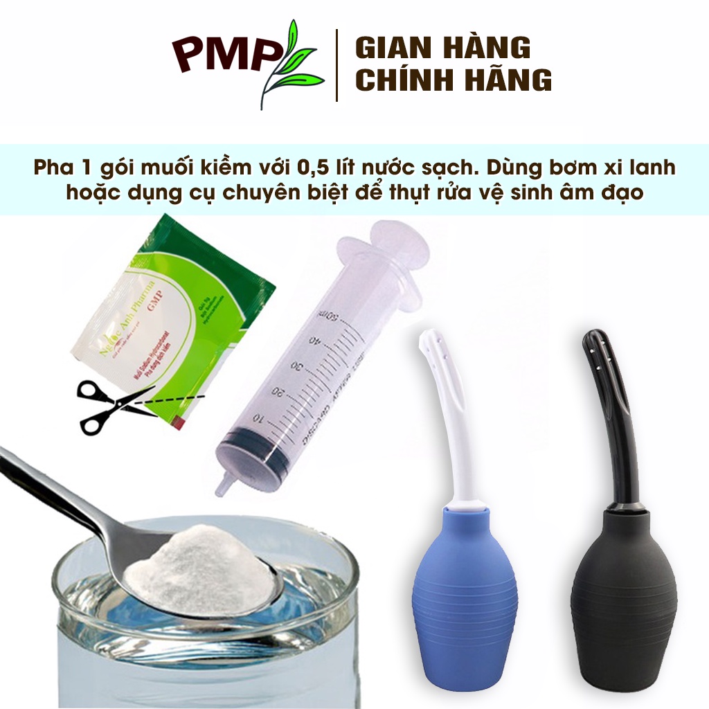 Muối Kiềm Sodium Hydrocarbonate PMP ( hộp 12 gói)