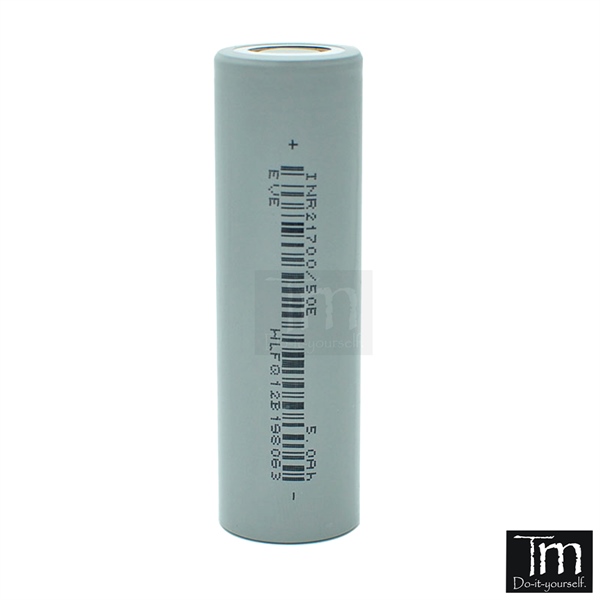 Pin Li-ion INR 21700 5000mAh 15A 3C