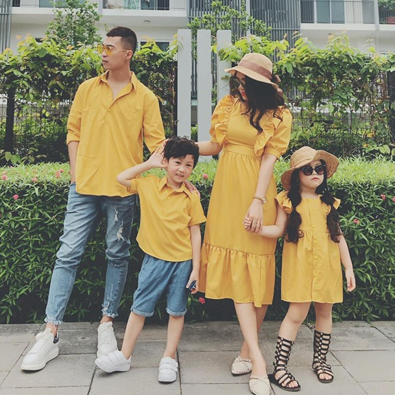 [HCM]Đồng phục gia đình - 4 người