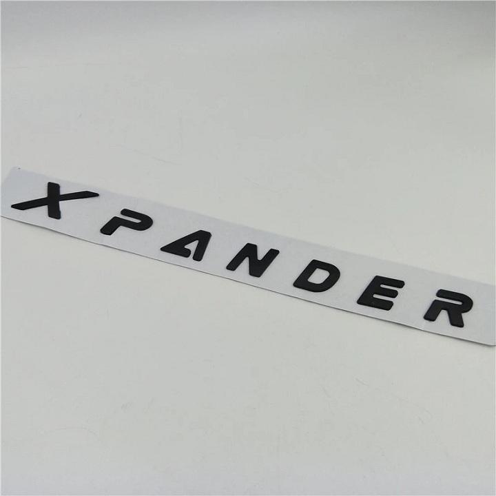 [HCM]Chữ nổi Xpander dán capo xe ô tô