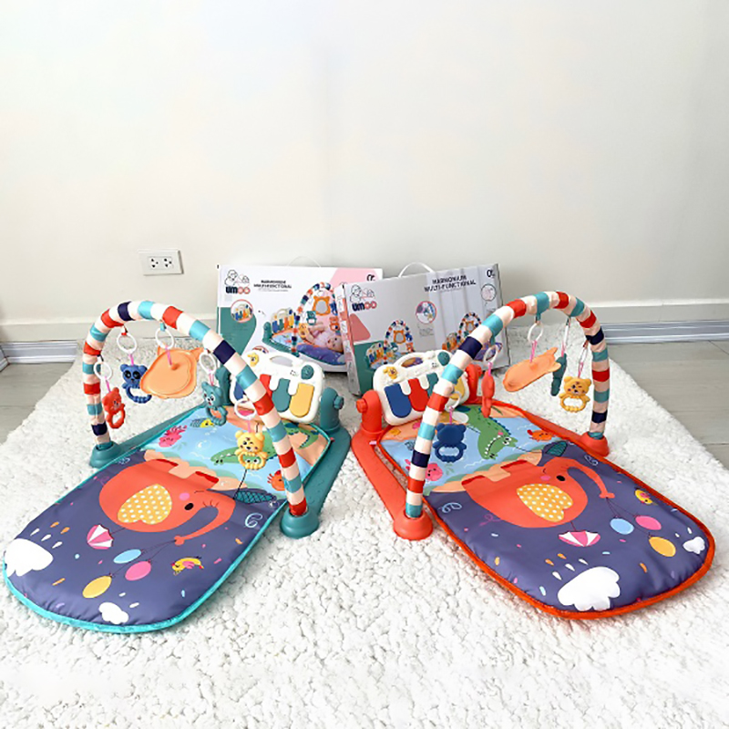 Carpet lying play play music for baby (random color delivery)