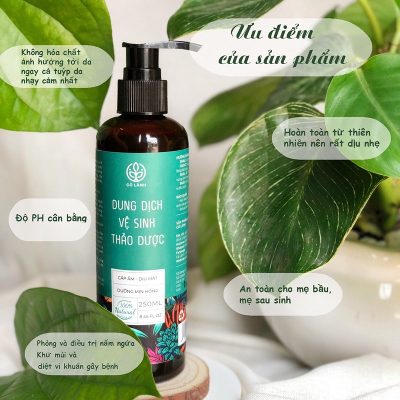 Dung dịch vệ sinh thảo Cỏ Lành 250g