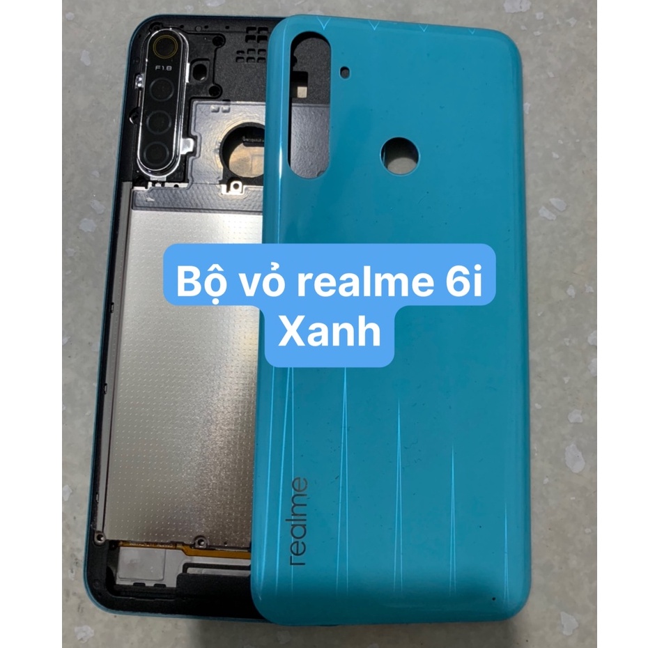 Vỏ + bộvỏ realme 5i- realme 6 realme 6i {vỏ bộ không bao gôm xuong baket)