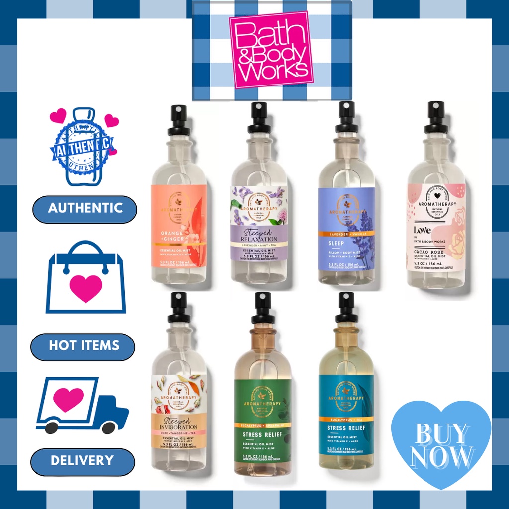 Xịt thơm gối thư giãn Relaxing Bath&Body Works 156ml
