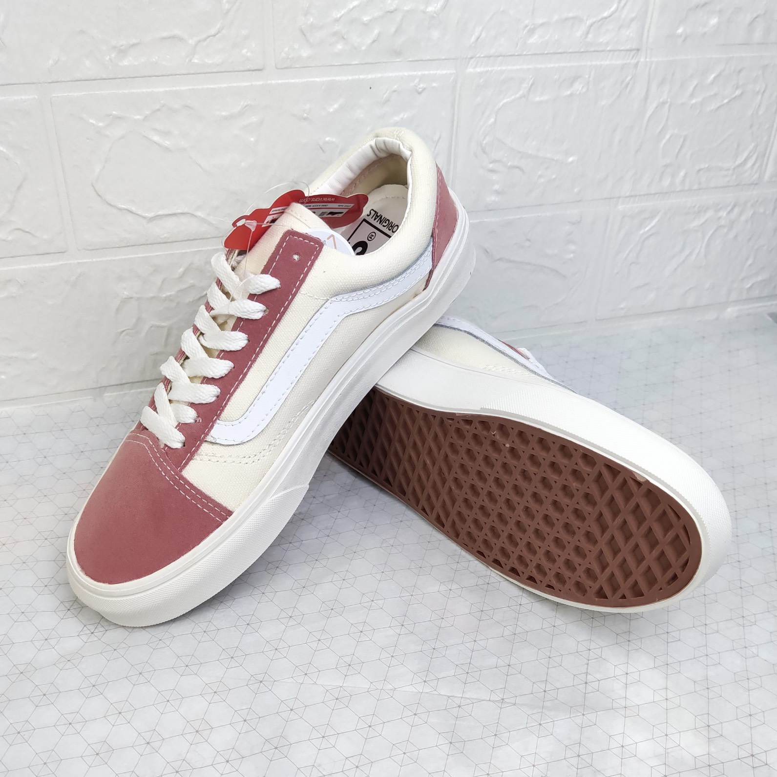 Giày Thể Thao Vans Style36 Hồng Nữ Fullbox