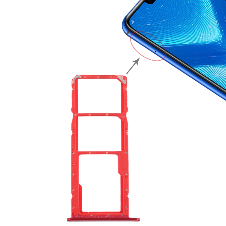 Beloving Khay thẻ SIM + Khay thẻ Micro SD cho Huawei Honor 8x In-stock products