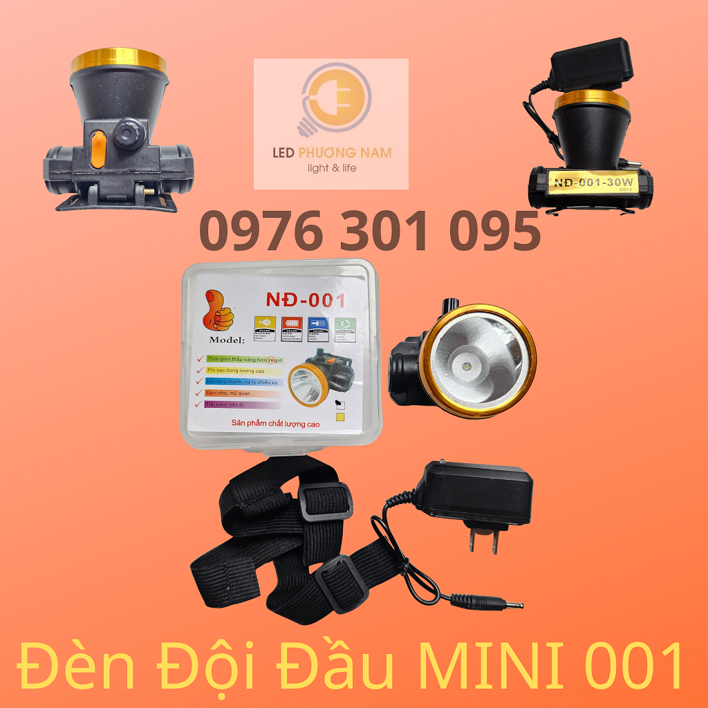 Đèn Đội Đầu Sạc Pin Nhiều Loại
