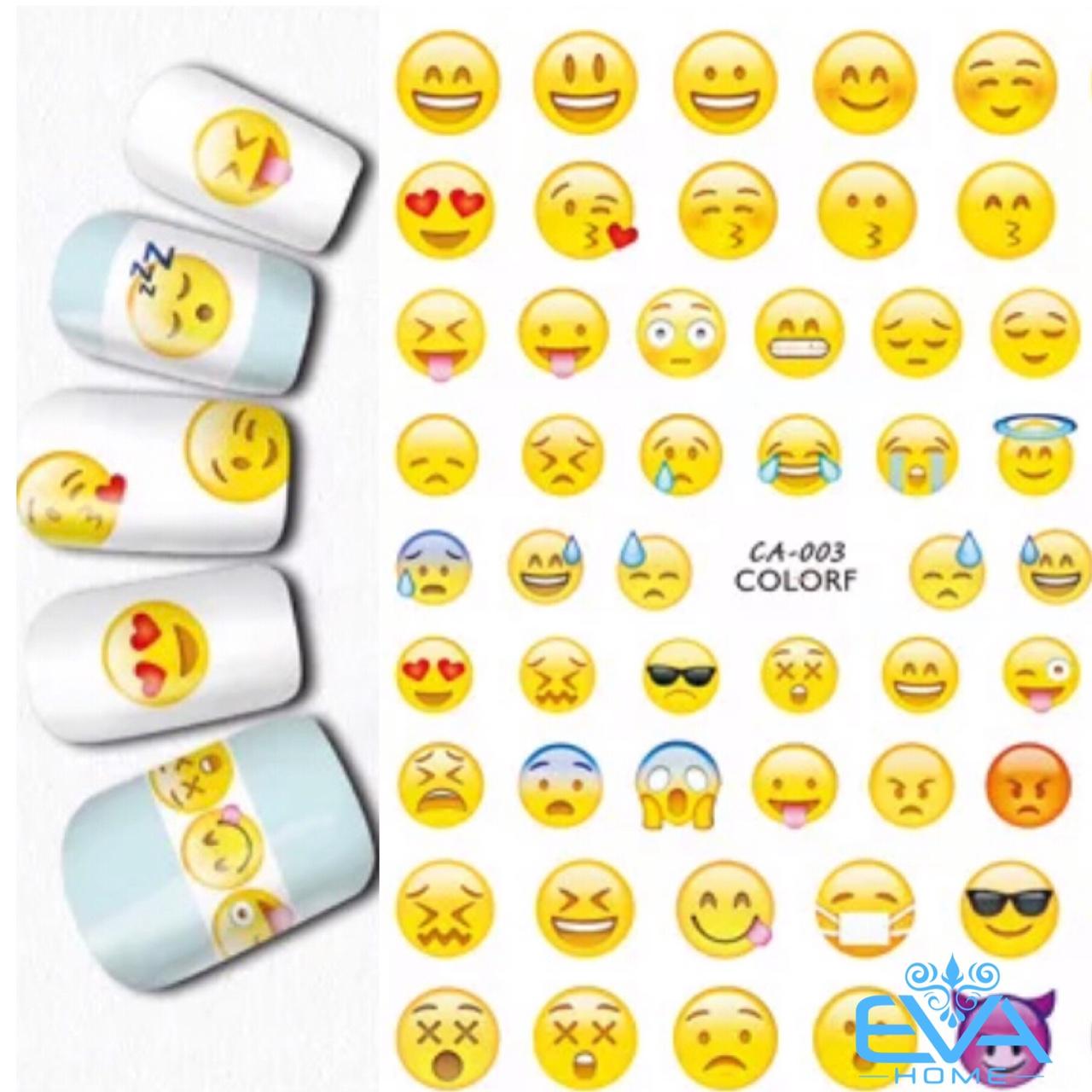 [HCM]Miếng Dán Móng Tay 3D Nail Sticker Tráng Trí Hoạ Tiết Icon mặt cưới CA003