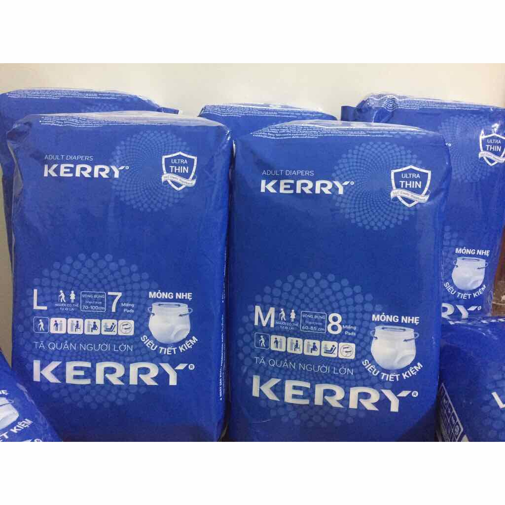 combo 10 bỉm già kerry size M,Size L