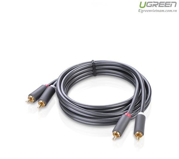 Cáp AV hoa sen 2 đầu RCA dài 3m  Ugreen 10519 Cao cấp