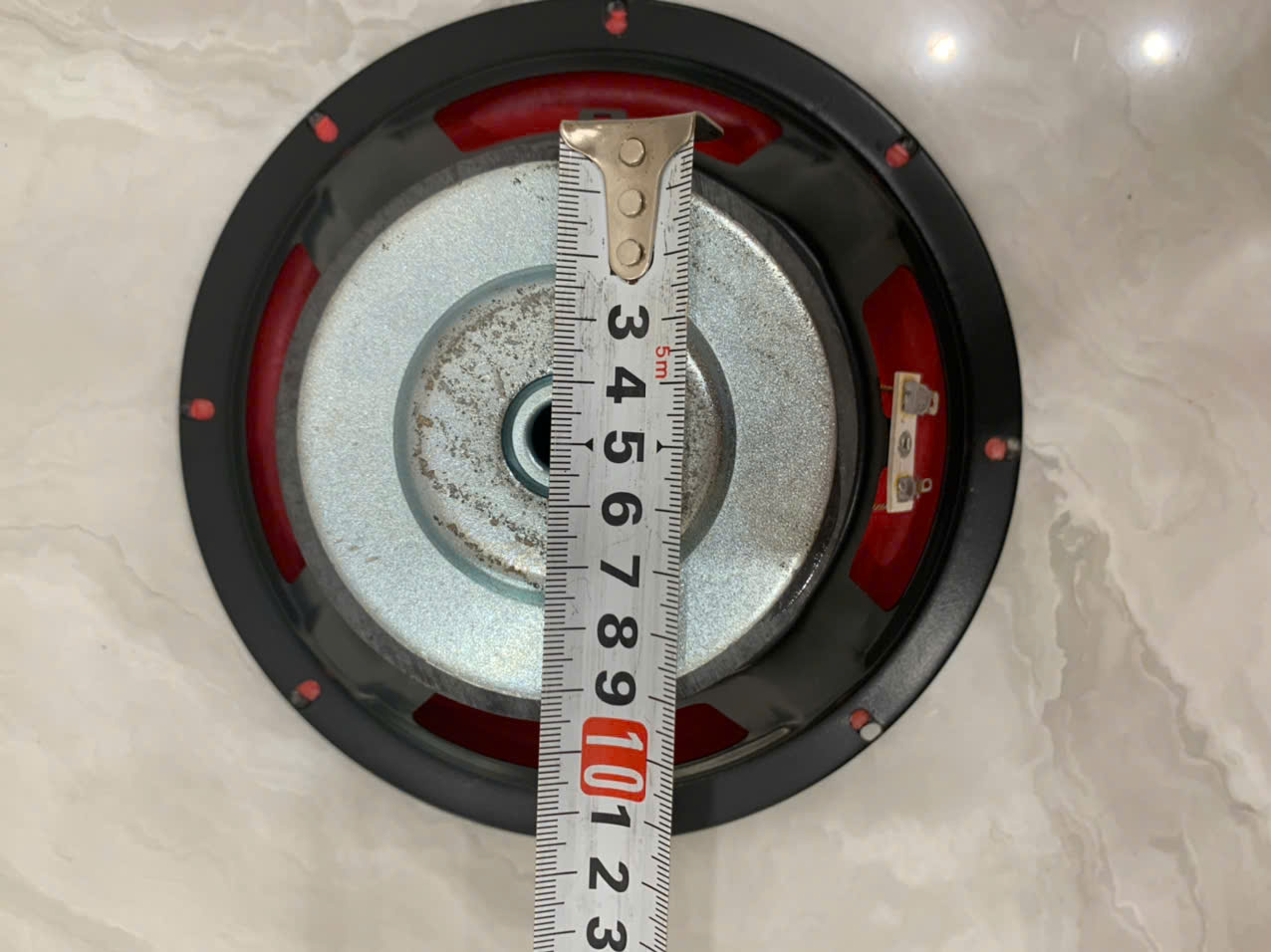 loa sub 20 JBL màng đỏ gân cao su 4ohm 100w độ chế DYI cực chất -giá 1 loa