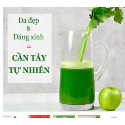 100Gr Bột Cần Tây sấy lạnh nguyên chất 100% handmade